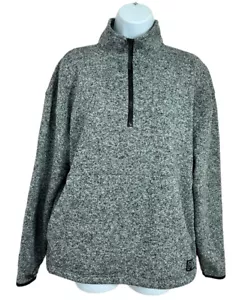 Sudadera Victoria's Secret Rosa Talla S 1/4 Cremallera Pulóver Gris Negro Brezo - Imagen 1 de 9