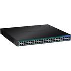 NEUF TRENDnet TPE-5240WS 52 ports Gigabit Web Smart PoE+ commutateur 48 ports 4 partagés