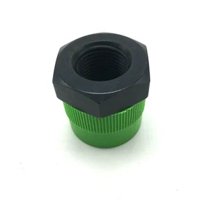 SWAGELOK SS-16-RB-8 TEFLON COATED STAINLESS PIPE FITTING 1 IN MALE NPT X 1/2 IN - Picture 1 of 4