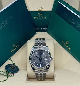 Unworn Rolex Datejust 41mm, Stainless Steel, Rhodium, Jubilee, 126334 dated 2025 - Picture 1 of 14