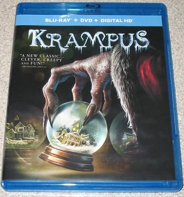 KRAMPUS ADAM SCOTT TONI COLLETTE HORROR BLU RAY + DVD - Image 1 of 3
