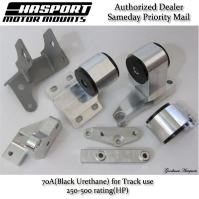 Hasport Mount Kit for H-series Engine Swaps into the 88-91 Honda Civic/ CRX 70A - Imagem 1 de 2