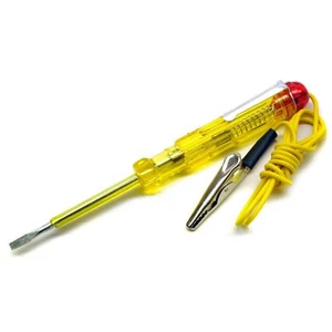 Circuit Tester 6-24 Volt Electric Circuit Probe Automotive Chrome Finish TE387 - Picture 1 of 1