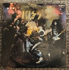 Kiss  Alive! 2-LP Casablanca NPLP  7020 UY 9-98-2  W / Full-Color Booklet - VG