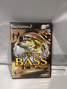 Cabela's Monster Bass (Sony PlayStation 2, 2007) PS2 Video Game - Picture 1 of 4