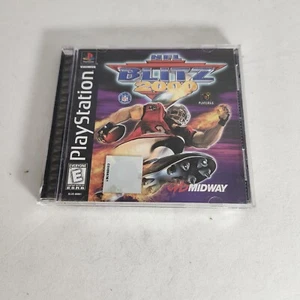 NFL Blitz 2000 For Playstation 1 PS1 Football Game Cover Booklet Tested Works - Picture 1 of 3