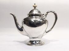 The Kalo Shop Hammered Sterling Silver Hand-Wrought Tea Pot
