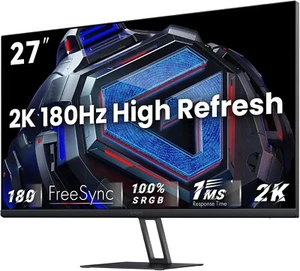 Xiaomi 2K Gaming Monitor G27Qi, QHD 2560×1440 180Hz 1ms, AMD Freesync - Picture 1 of 5