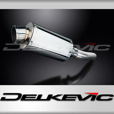 Triumph Sprint ST 955i 1998-2005 Kit de silenciador de escape ovalado de acero inoxidable de 9" Foto 1 de 4