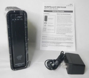 ARRIS Surfboard SBG10-RB DOCSIS 3.0 Cable Modem & AC1600 Dual Band Wi-Fi Router - Picture 1 of 11