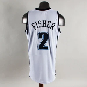 Derek Fisher Worn Jersey Utah Jazz - COA 100% Authentic Team Provenance LOA - Picture 1 of 7