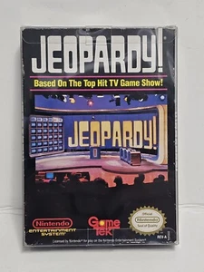 Jeopardy! 1988 Nintendo Entertainment System NES Tested With Box and Poster - Picture 1 of 11