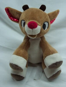 Misfit Toys RUDOLPH THE RED NOSED REINDEER BABY RATTLE 5" Plush Stuffed Animal - Picture 1 of 4