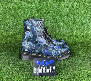 Dr. Martens 1460 Pascal Mystic Garden Floral Combat Boots Women’s Size 6 NEW - Picture 1 of 6