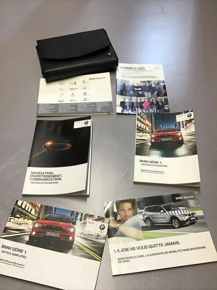 BMW 1 Serie F20 LCI Carpeta De Bordo Manual De Instrucciones Francés - Imagen 1 de 1
