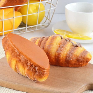 2pcs Simulated Bread Decor Artificial Bread Model Bread Photo Prop Decorative - Zdjęcie 1 z 12