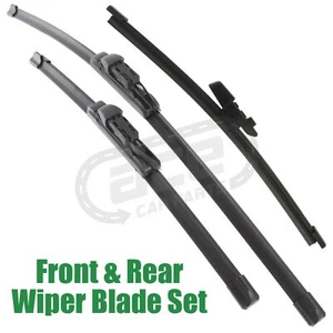 Skoda Citigo 2012-2020 Front Windscreen Wiper Blades & Rear Wiper Blade Set - Picture 1 of 5