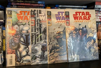 Star Wars Jango Fett Open Seasons 1 2 3 4 1-4 Dark Horse Comics Complete Set - Image 1 of 4
