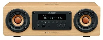 JVC Kenwood Victor EX-DM10 Speaker Bluetooth Wood Cone Hi-Res Playback - Image 1 of 4
