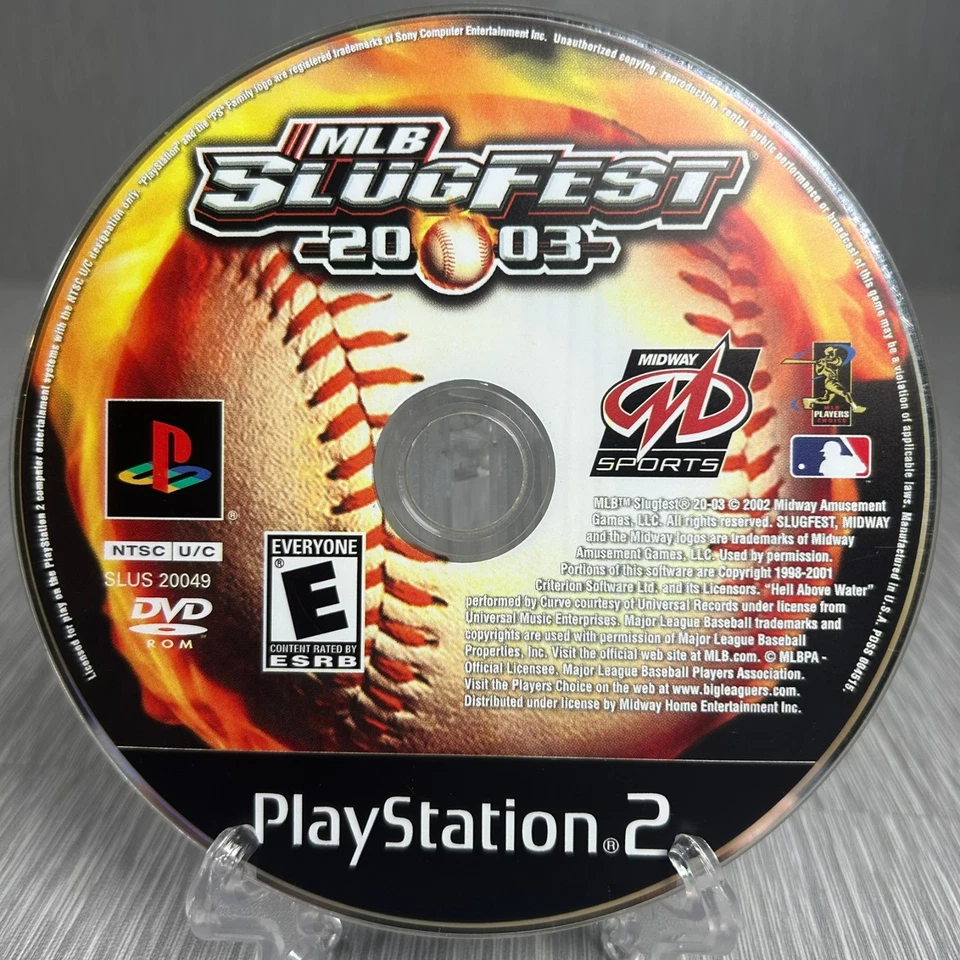 MLB Slugfest 2003 Baseball (Sony PlayStation 2, 2002) - Image 1 of 1
