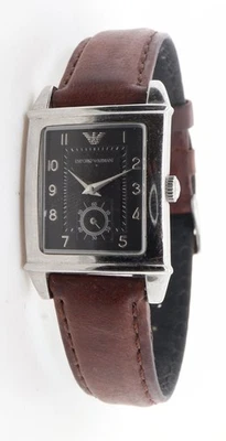 Reloj Pulsera Emporio Armani Acero Cuarzo Cuero Tanque Foto 1 de 4