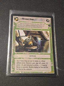 Decipher Star Wars CCG Reflections II MERCENARY ARMOR Card - Picture 1 of 1