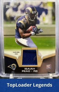 2012 Topps #RP-IP Isaiah Pead Rookie Patch - Picture 1 of 2