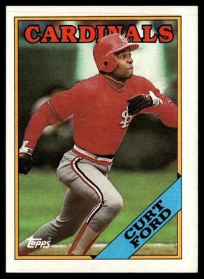 1989 Topps Curt Ford St. Louis Cardinals #612 - Image 1 of 2