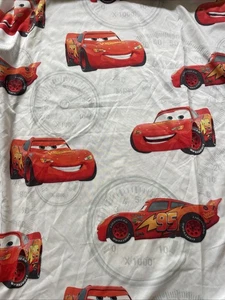 Disney Cars 3 Lightning McQueen Racer Twin Size Flat Sheet - Picture 1 of 3