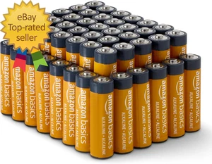 48 Pack AA Alkaline High Performance Batteries 1.5 Volt - Picture 1 of 2