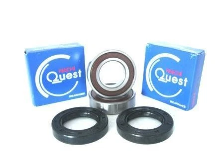 Kit de cojinete de rueda delantera premium Honda CBR1000RR 04-24 CB1000R Yamaha MT-10 R6 R1 Foto 1 de 1