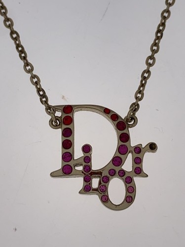 Collana Christian Dior strass GLD top donna