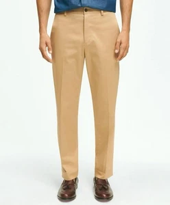 Brooks Brothers Clark Fit Men’s Pants 32/30 Khaki Brown Advantage Chino Stretch - Picture 1 of 11