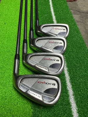 Wilson Black Jack Iron Set 5-8 3D Cavity golf clubs - Image 1 of 4