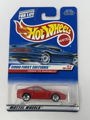 Ferrari 550 Maranello #62 rojo primeras ediciones Hot Wheels 2000 Foto 1 de 4