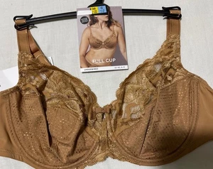SUJETADOR COPA COMPLETA CON AROS COLECCIÓN ENCAJE FLORES SILVESTRES M&S en ÁMBAR RICO Talla 38C - Imagen 1 de 7