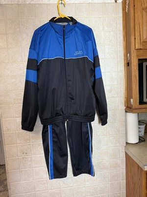 Perry Ellis America Mens Track Run Jogging Suit Blue & Black Size Xlarge - Image 1 of 4