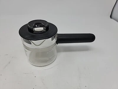 Krups Espresso Machine 963 963/A 963/B Replacement Carafe & Lid - Black - Image 1 of 4