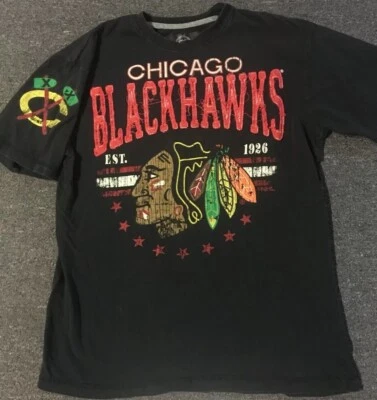 Футболка с надписью Chicago Blackhawks L Jersey Jonathan Toews винтажная 90-е Bulls - Изображение 1 из 4