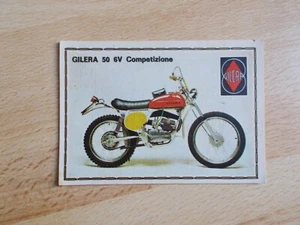 Vignetta Autocollante PANINI SUPERMOTO GILERA 50 6V COMPETIZIONE (N°61) - Foto 1 di 2