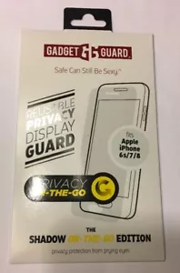 Gadget Guard Shadow On The Go Reusable Privacy Sceeen Protector, iPhone 8/7/6S/6 - Picture 1 of 5