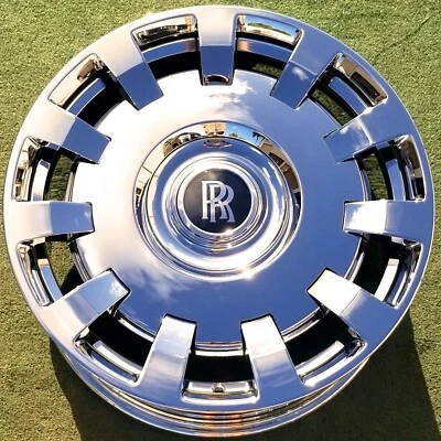 New Factory Rolls Royce Ghost EWB Wheels Chrome PHANTOM Dawn Wraith OEM 20 inch - Image 1 of 4