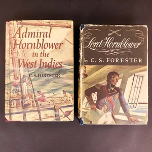 HORNBLOWER series Lot of 2 by C.S. FORESTER, Lord Hornblower, Admiral Hornblower - Picture 1 of 22