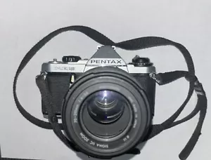 Pentax ME Super w/ 70-210mm + ZX-50 w/ 35-80mm AS IS, NO RETURNS, UNTESTED - Picture 1 of 9