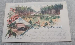 Ansichtskarte     Teichwolframsdorf Lito mit Bahnhof - Bild 1 von 1