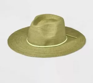 Sombrero Panamá Paja Papel Ombre - Universal Thread™ Verde S/M - Imagen 1 de 11
