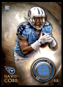 2015 Topps Valor Rookie Relics #VRRDCO David Cobb Jersey