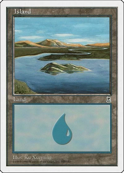 MTG magic cards 1x Island (169) Portal 3 Kingdoms P3K NM-Mint, English - Image 1 of 1
