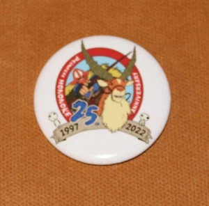 SDCC 2022 PRINCESS MONONOKE 25th ANNIVERSARY BUTTON - Picture 1 of 1