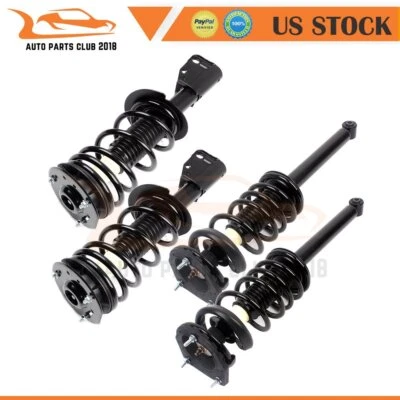 Both (4) Quick Complete Struts Shocks Springs & Mount For Chevy Cavalier 1999-05 Foto 1 de 4